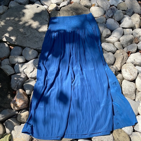Tiers Of Joy Smock Waist Maxi Skirt